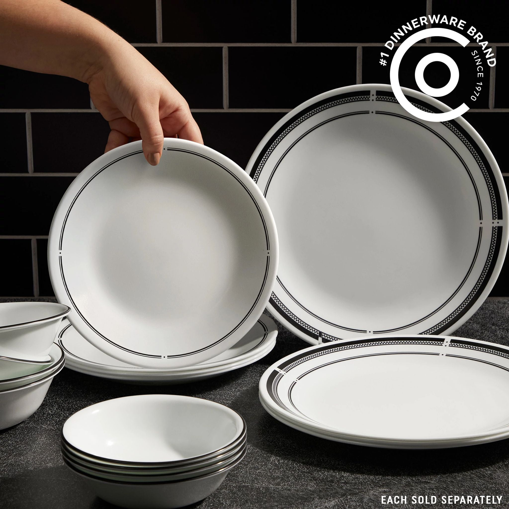 Corelle Brasserie 8.5" Salad Plate