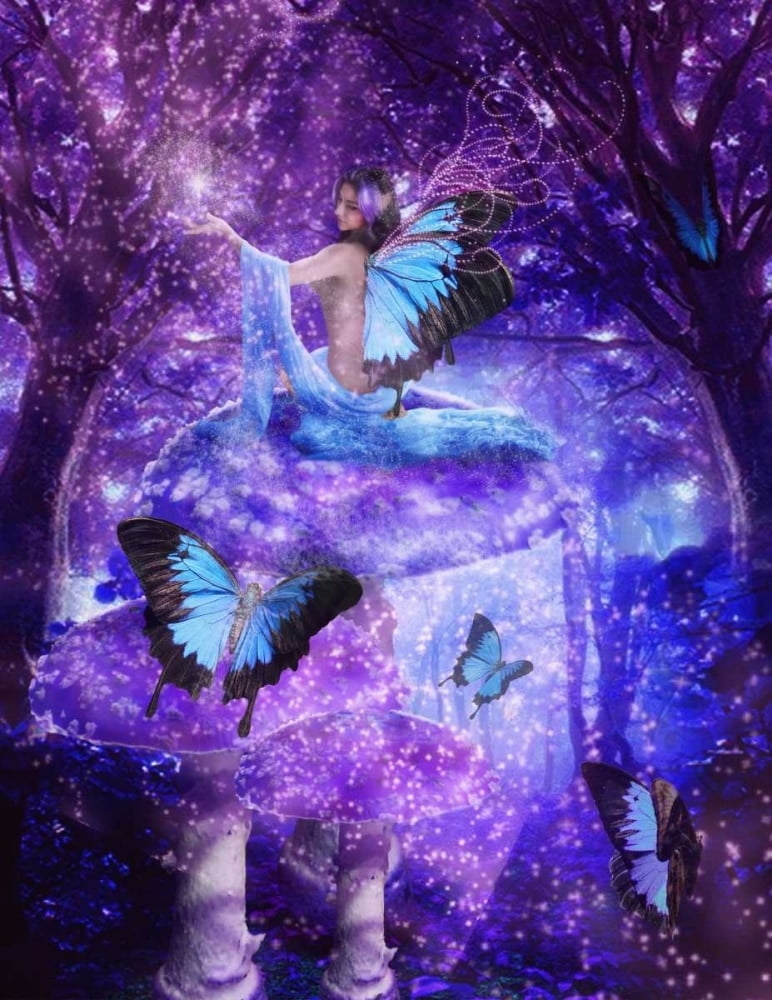 Sky Fairy Poster Print by Babette - Walmart.com