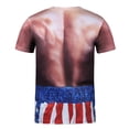 thumbnail image 4 of Camiseta de Estilo Americano para Hombre Sunnimix Manga Corta Estampado 3D M 3XL, 4 of 8