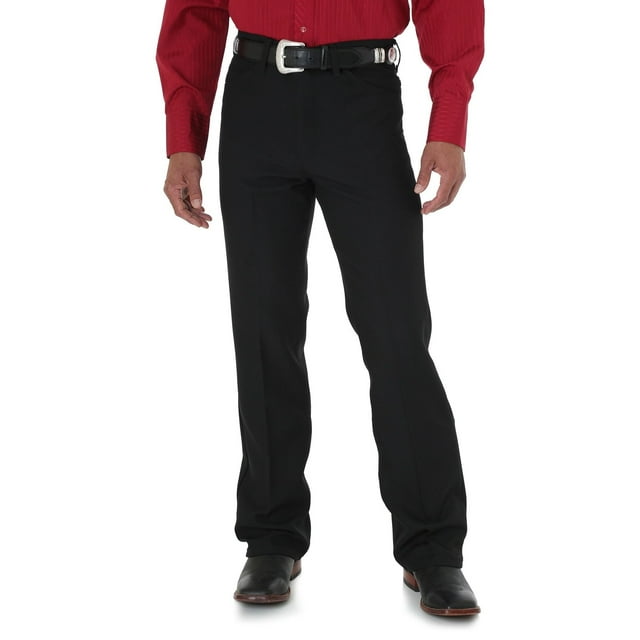 Wrangler Jean Habillé pour Hommes Wrancher, Noir, 38x34