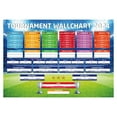 thumbnail image 1 of 1-Pack 2025 Football Championship Schedule Poster Spring Cup 2025 Wallchart Can Be Erasable Spring Cup Wallchart British Timezone, 1 of 9