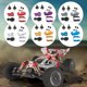 thumbnail image 3 of Vogacara Kit de engranajes de montaje de diferenciales de coche RC, rodamiento de soporte de batería, modelo 1:14, piezas de mejora de vehículo, Kits de construcción modelo tipo 3 Vogacara FN010017-03, 3 of 6