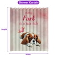 thumbnail image 5 of Every Fart is Love Note Cavalier King Charles Spaniel Guilty Face Valentine's Shower Curtain Dog Lover Gifts Waterproof Bathroom Bathtub Curtain - 01016, 5 of 5