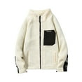 thumbnail image 2 of Siilsaa Men'S Lightweight Rain Jacket Lightweight Bomber Jacket Zip Up Causal Fashion Flight Windbreaker Light Jacket Beige,L, 2 of 4