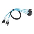thumbnail image 2 of MINI  4SATA Transmission Cable, Connect To SDD Hard Disk Tinned Copper Core 7P To 4SATA Data Cable  For Laptop, 2 of 8