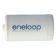 thumbnail image 2 of Panasonic Eneloop BQ-BS1E4SA D Size-Battery Adapter for Use w/ Eneloop Ni-MH AA Batteries, 4-Pack, 2 of 4