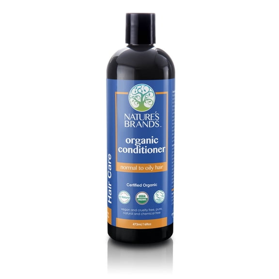 Herbal Choice Mari Organic Conditioner, Normal to Oily Hair; 16floz BPA-Free Plastic