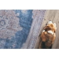 thumbnail image 4 of GLN Rugs Akhira Indoor, Machine Washable Area Rug 2'6"x7' Turkish Cream/Navy, 4 of 8