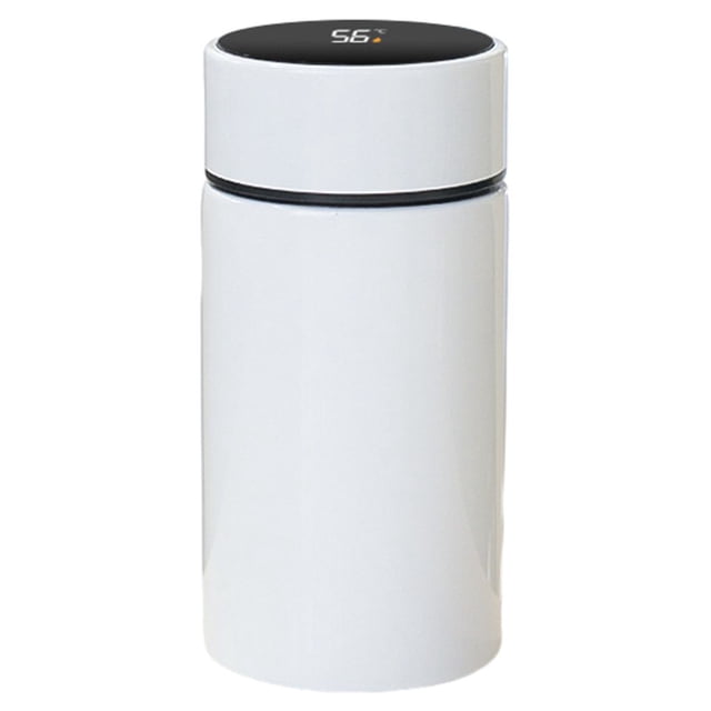 pitrice Water Bottle 200ML Temperature Display Thermos Bottles Convenience Office Smart Multicolored Fashionable Attractive White
