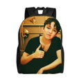thumbnail image 1 of Dimash Kudaibergen Laptop Backpack Shoulders DaypackBag Work Travel Classic Unisex Backpack, 1 of 3