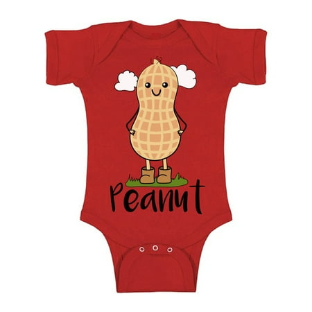 

Baby T Shirts For 18M - NB 6M 1 Year 2 Year Old 18 Months - Cute Peanut Romper
