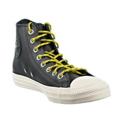 Converse Chuck Taylor All Star HI Mens Shoes Black-Bold Citron-Egret 163339c