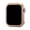 Rosegold, variant on Compatible with Apple Watch Case Series 6/5/4/SE 40mm, Metal Bumper Protective Cover Aluminum Alloy Frame Bling Shiny Shockproof Protector Shell Compatible iWatch,Silver