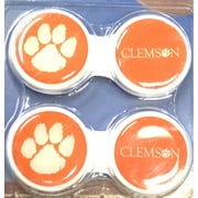 Clemson Tigers Contact Lens Case 2 Pack