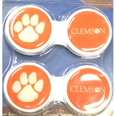 Clemson Tigers Contact Lens Case 2 Pack