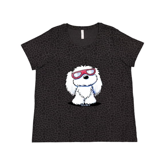 Inktastic Summertime Maltese Women's Plus Size T-Shirt