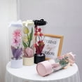 thumbnail image 3 of Flower Gift Box Portable Transparent PVC Exquise Boîte d'Affichage de Fleurs Fournitures de Fête, 3 of 8