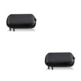 thumbnail image 2 of Shengyu Bluetooth-compatible Headphone Storage Bags Camping Cable Organizer Inner Netting Wireless Headset Zipper Pouches Accessory Black 2Set, 2 of 5