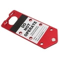 thumbnail image 4 of Lockout Tagout Hasp, 360 ° Rotation Low Density  Lockout Hasp Writable   For Workshop For Building Works For Industrial Equipment, 4 of 8