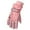 Pink, variant on Kids' Winter Ski Gloves, Children's Warm Snow Gloves, Windproof Waterproof Snowboarding Gloves for Boys and Girls, Thermal Insulated Gloves for Snow Play Blue