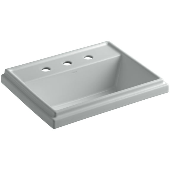 Kohler K-2991-8 Tresham 20" Drop In Bathroom Sink - Grey