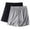 Gray, variant on Puyaiuu New 2025 Shorts for Women Plus Size Loose Solid Shorts High Elastic Waist Lightweight Women Shorts Plus