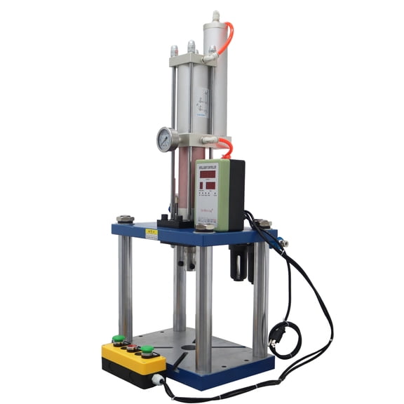 3T Pneumatic Punch Machine Metal Leather Eyelet Hole Punching Machine