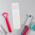 thumbnail image 4 of HOOWIFFY 4Pack Transparent Tongue Scraper Holder Easy Maintenance Protection Storage 5.9x1.6x0.5in, 4 of 8