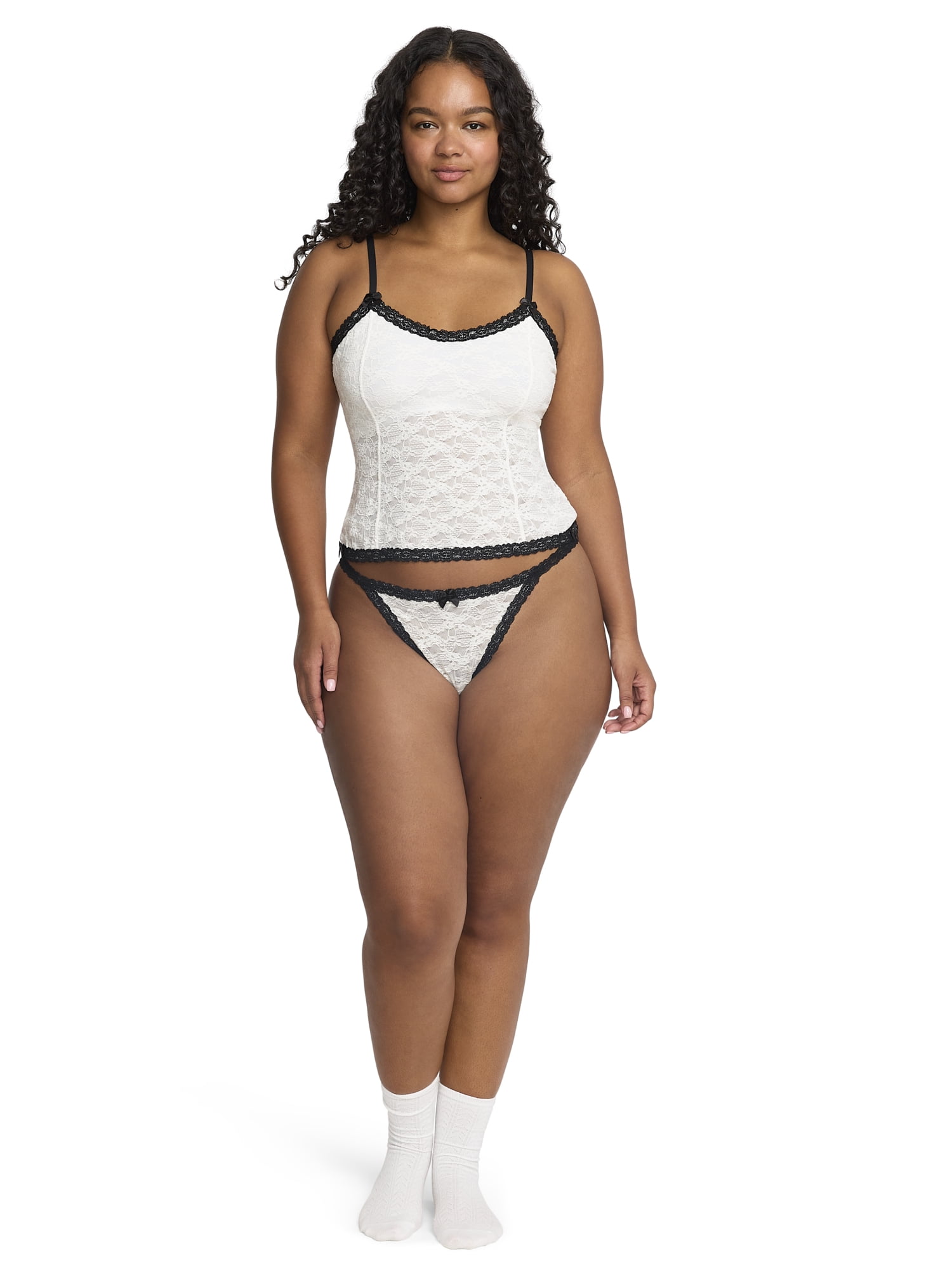 Mills by Millie Bobby Brown Women's Flirty Lace Camisole, Sizes XS-XXXL