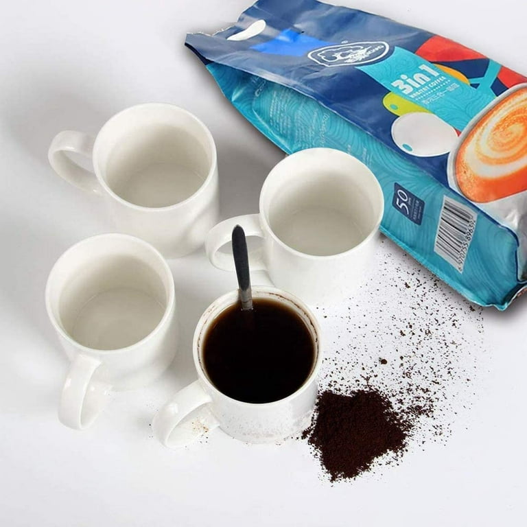 Mugsie 8 Pcs 11oz Sublimation Mug Coated Ceramic Mugs White Sublimation Blanks Mugs for Coffee Milk Tea