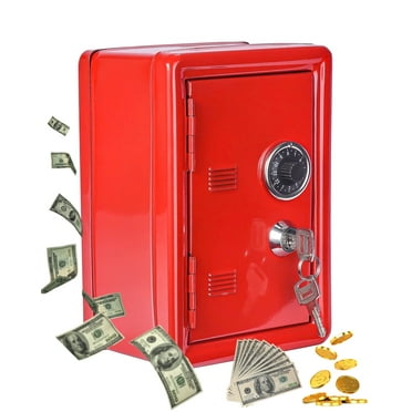 Fixdono Piggy Bank for Kids, Money Bank Toys Money Saving Box Gift for Boys Girls Ages 4  Years