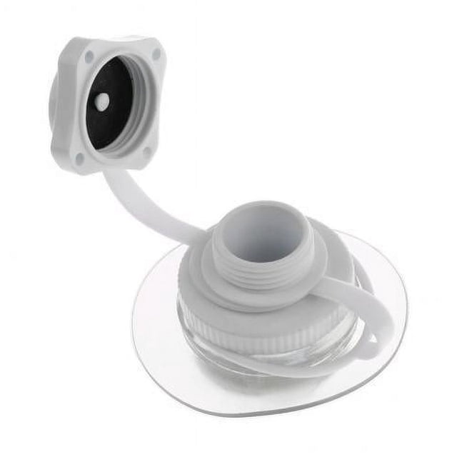 2xTornillo de válvula de repuesto para bote inflable Kayak Raft Airbed White
