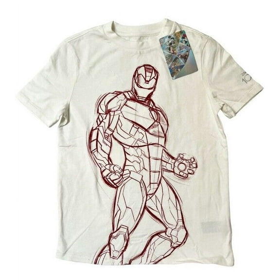 Gap Marvel Iron Man Kids Cotton Tshirt Size M (8)