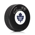 thumbnail image 1 of Nik Antropov Rondelle Logo Rétro des Maple Leafs de Toronto Signée, 1 of 1