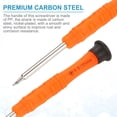 thumbnail image 4 of Juego de 2 destornilladores mini de 0.8mm con cabeza de estrella de cinco puntas, longitud de 87mm para reparaciones de pequeños electrodomésticos, naranja, 4 of 7