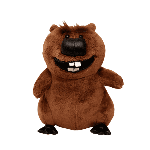 9'' Beaver Stuffed Animal Plush Nutria Toy Doll Realistic Beaver Gifts for Adult Kids Birthday Party