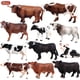 thumbnail image 1 of Simulation Farm Animals Cattle Model Cow Bull Buffalo Calf Rhino Bison Hippo Home Decor Action Figure Educational Kids Toys GiftM-300 He Qiyong unisex, 1 of 1