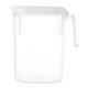 thumbnail image 1 of Jarra de plástico para bebidas de 1800 ml, de vidrio, transparente, para tetera, jarra para agua, tetera para zumo, de polipropileno, 1 of 6