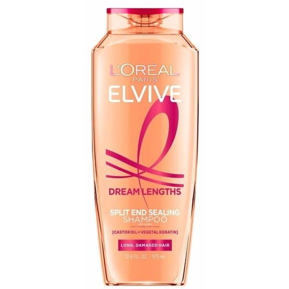 L'Oreal Paris Elvive Dream Lengths Split End Sealing Shampoo, 12.6 fl oz (Pack of 4)