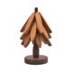 thumbnail image 5 of Salvamanteles de madera con forma de árbol, creativos y plegables, juego de manteles individuales con forma de árbol, posavasos de árbol de Navidad pa Sapele 3 capas, 5 of 9