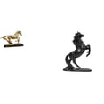 thumbnail image 1 of Escultura Figura Obra de Arte Adorno Coleccionable Estatua de Caballo para Decoración de Escritorio Estantería Sala de Estar Dormitorio Paisaje Decora, 1 of 8