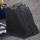 thumbnail image 5 of Bolsas para patines, bolsa para zapatos de patinaje, organizador transpirable, bolso de mano para mujer y hombre, para patines negro, 5 of 8