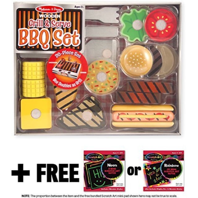 melissa and doug grill and serve bbq set