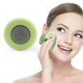 thumbnail image 1 of Face Scrubber, Soft Silicone Facial Cleansing Brush Face Exfoliator Blackhead Pore Face Wash Brush for Deep Cleaning Skin Care, 1 of 3
