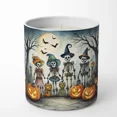 thumbnail image 1 of Calacas Skeletons Spooky Halloween Decorative Soy Candle, 1 of 1