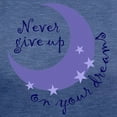 thumbnail image 3 of CafePress - NEVER GIVE UP ON DREAMS T Shirt - Womens Tri-blend T-Shirt, 3 of 4