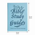 thumbnail image 4 of SugarBloom 66-Page Bible Study Guide & Devotional Journal - Christian Workbook with Scripture Summaries & Daily Reflections,Beginner-Friendly Spiritual Growth Notebook,Blue, 4 of 8