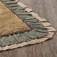 thumbnail image 3 of VHC Brands Crosswoods Ruffled Bath Mat, Brown, 20x30, 3 of 7