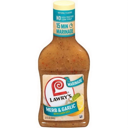 (Price/Case)Lawry s Marinade Herb & Garlic With Lemon  12 Fluid Ounces  6 per case