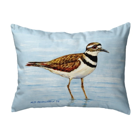 Betsy Drake KS546 11 x 14 in. Killdeer Small No-Cord Indoor & Outdoor Pillow